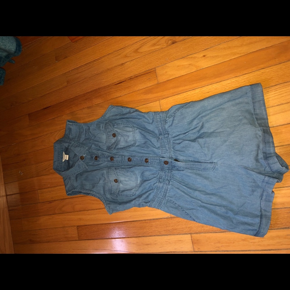 Denim romper